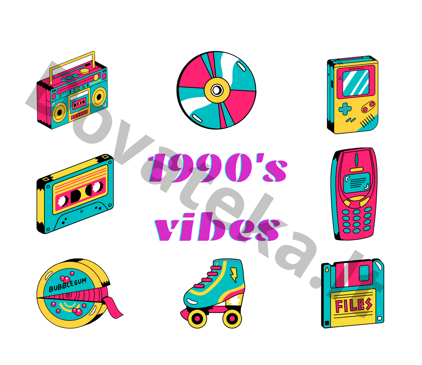 Termo gertuvė: "1990's vibes"