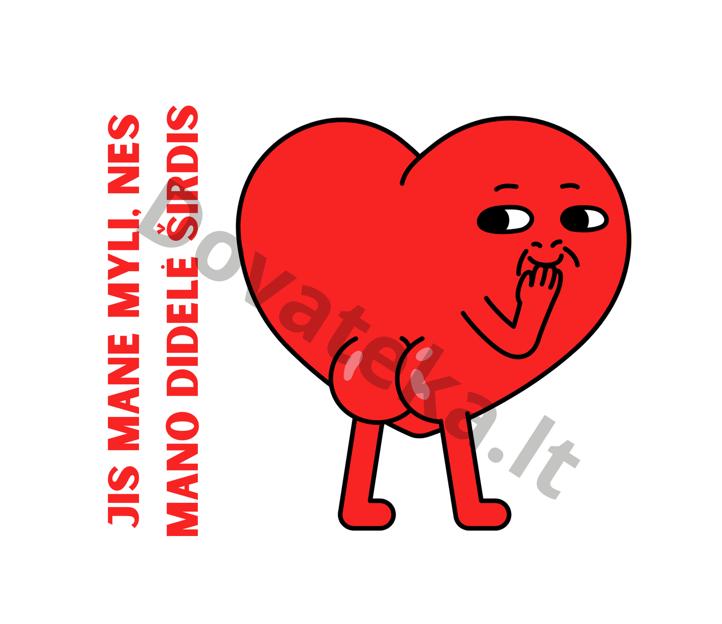 Termo gertuvė: "Jis mane myli, nes mano didelė širdis"